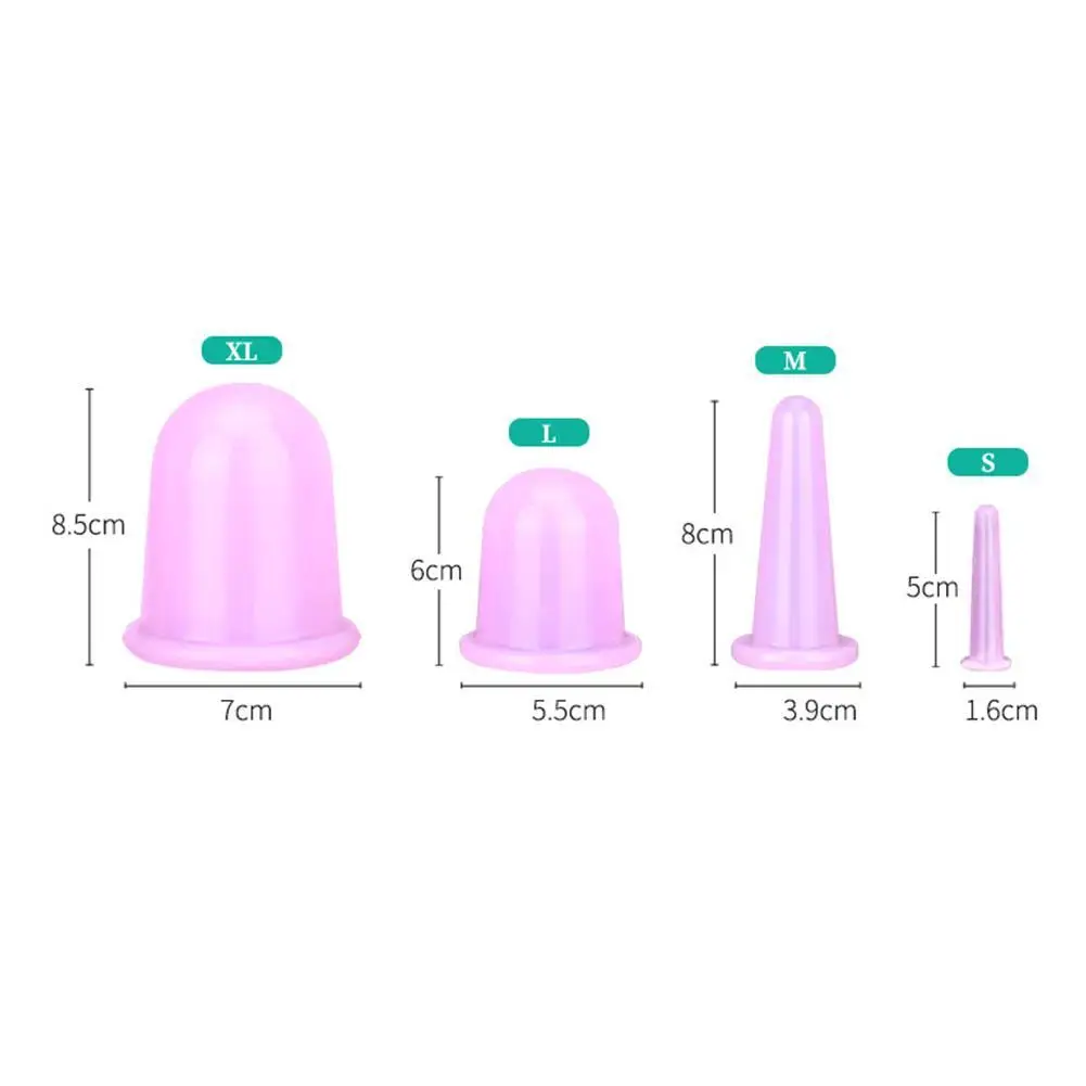 

High Permeability Silicone Cupping Cupping Household Vacuum Moisture Absorption Cupping Transparent Cupping Device Set