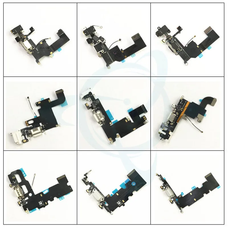 original charge connector for iphone 5 5s 6 6 plus 7 7 plus 8 8 plus charger charging port usb dock connector replacement cable free global shipping