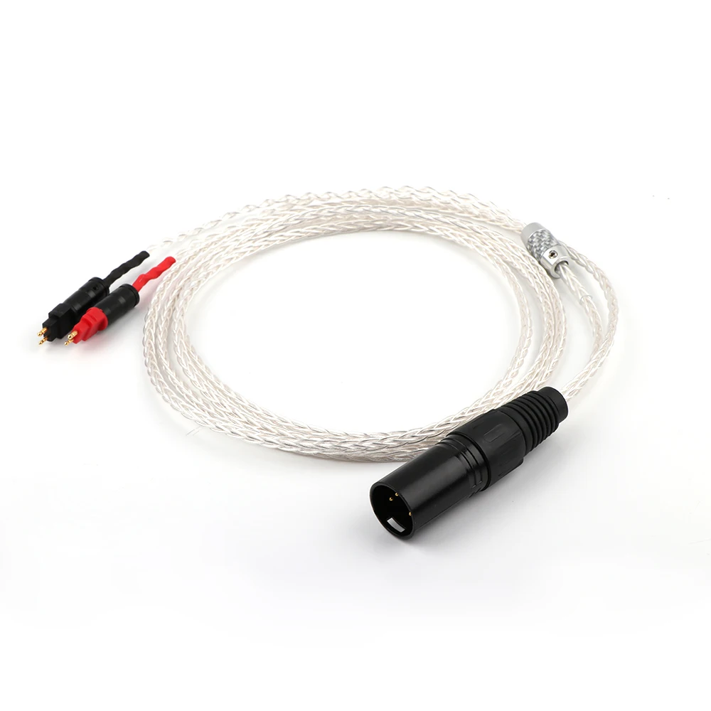 8Cores OCC Silver Plated Headphone Upgraded Cable BALANCED XLR for HD650 HD600 HD660s HD6XX UP-OCC Copper | Электроника