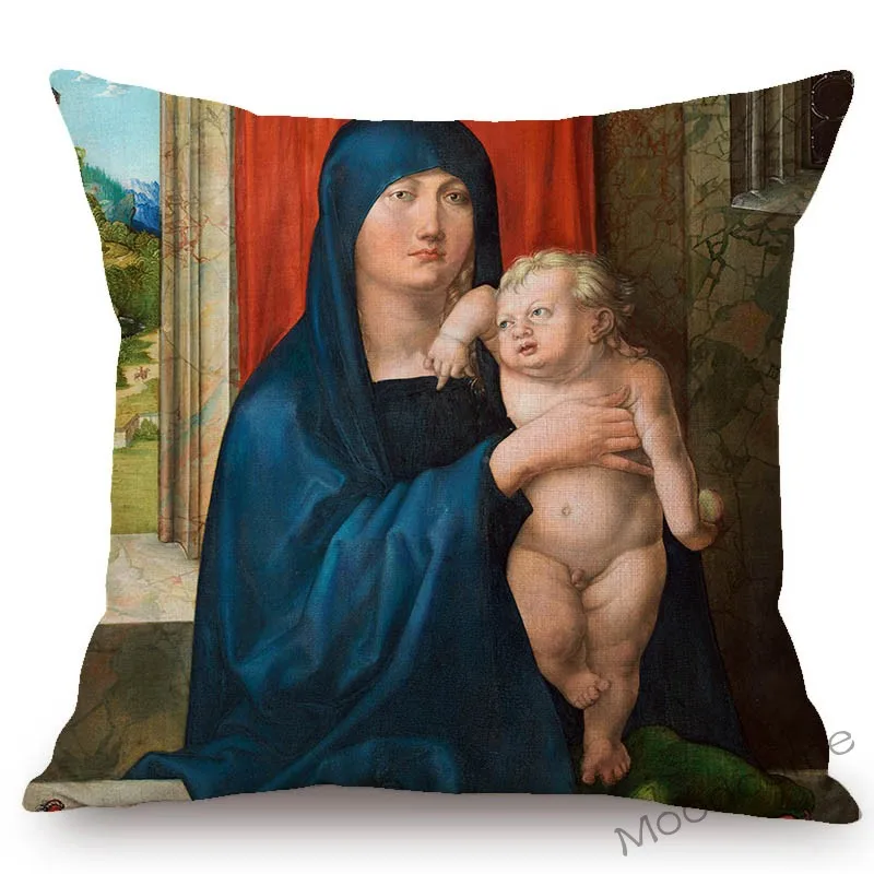 Чехол для подушки немецкий художник Альбрехт Дюрер картина маслом библейская