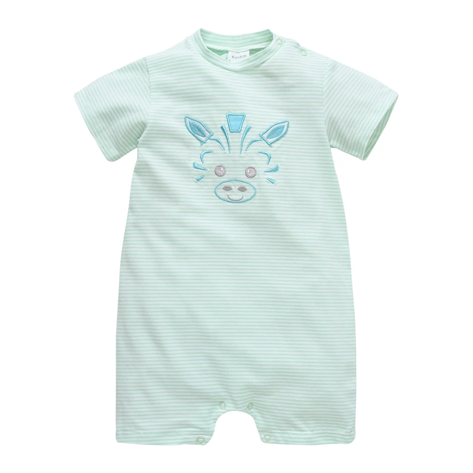 Одежда для новорожденных стильные детские комбинезоны с животными комплект