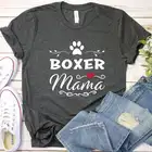 Рубашка-боксер, 100% хлопок, с принтом уличных букв, с круглым вырезом, размера плюс