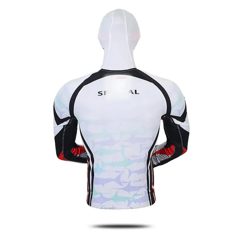 Профессиональный трикотаж Толстовка для рыбалки защита от солнца и УФ-лучей