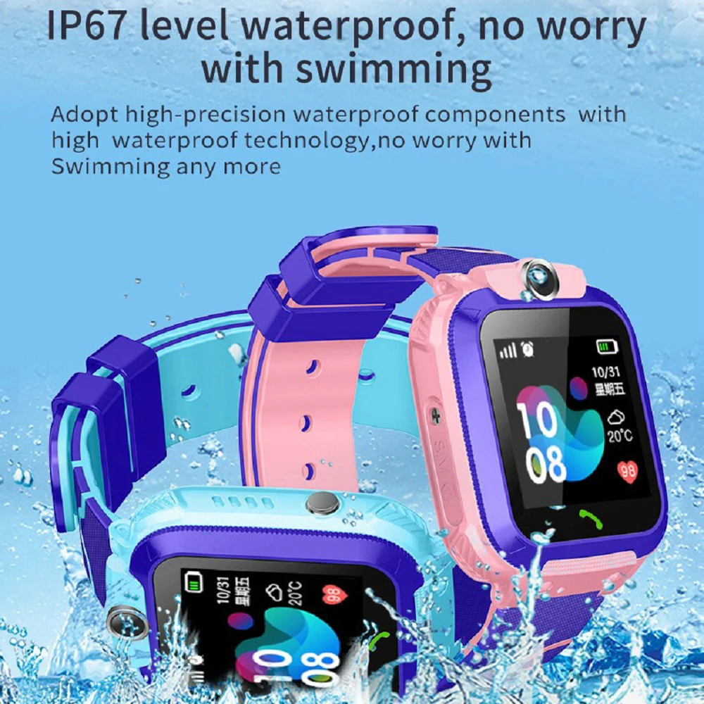 

Q12 Kids Smart Watch Waterproof IP67 SOS Antil-lost phone watch Baby 2G SIM Card Call Location Tracker child Smartwatch PK q15