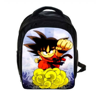 13 дюймов Dragon Ball Z рюкзак Sun Goku Детский детские школьные ранцы для мальчиков и