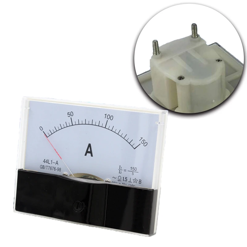 Пластичный аналоговый указатель переменного тока амперметр панель