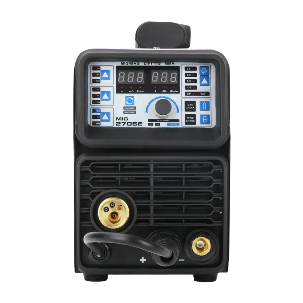 ANDELI MIG 270SE Портативный интеллигентая (ый) сварщик 110V/220V МиГ сварочный аппарат для