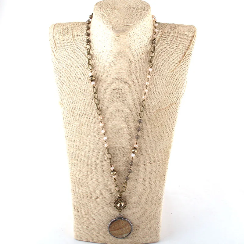 MOODPC модные богемные ювелирные украшения в этническом стиле античный камень