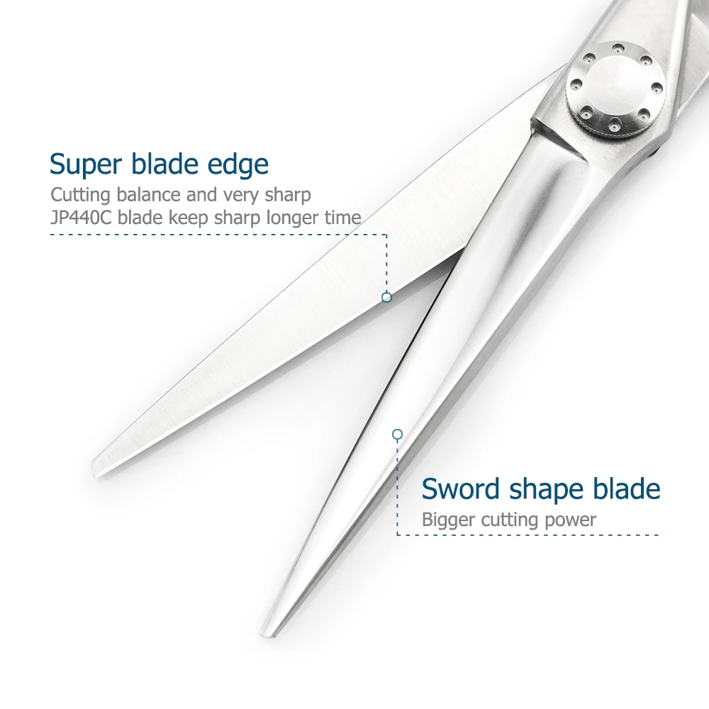 Ножницы для волос парикмахерские ножницы профессиональные стрижки 6 дюймов