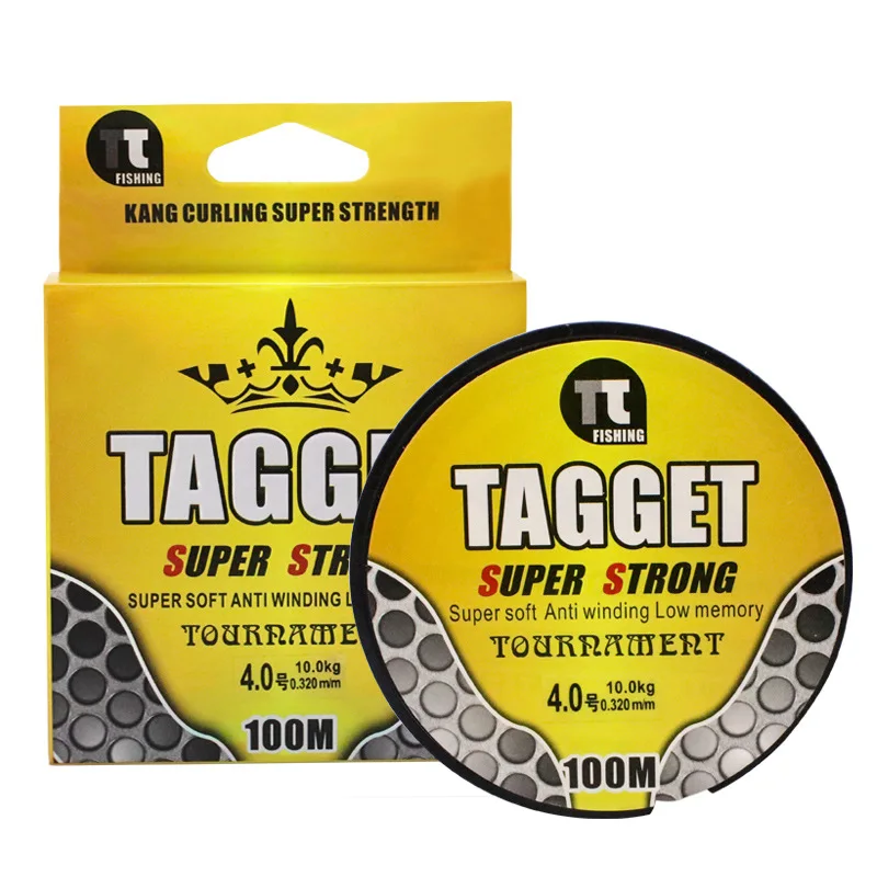 Прозрачная нейлоновая рыболовная леска 100 м Леска для морской рыбалки lua far cast |