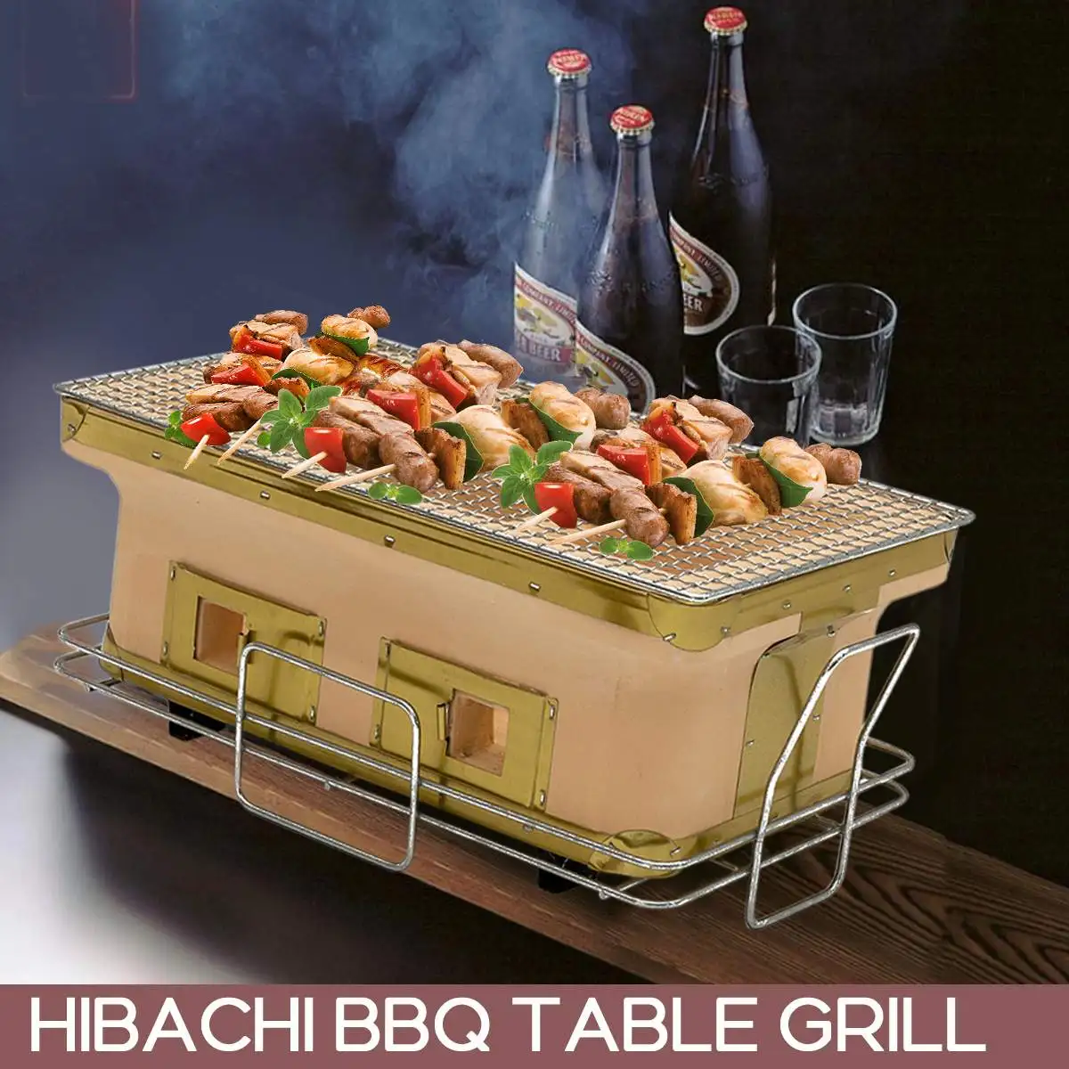 

Japanese Style Ceramic Grill Portable Food Carbon Furnace Barbecue Stove Cooking Oven Charcoal Grill Household Picnic BBQ Grills