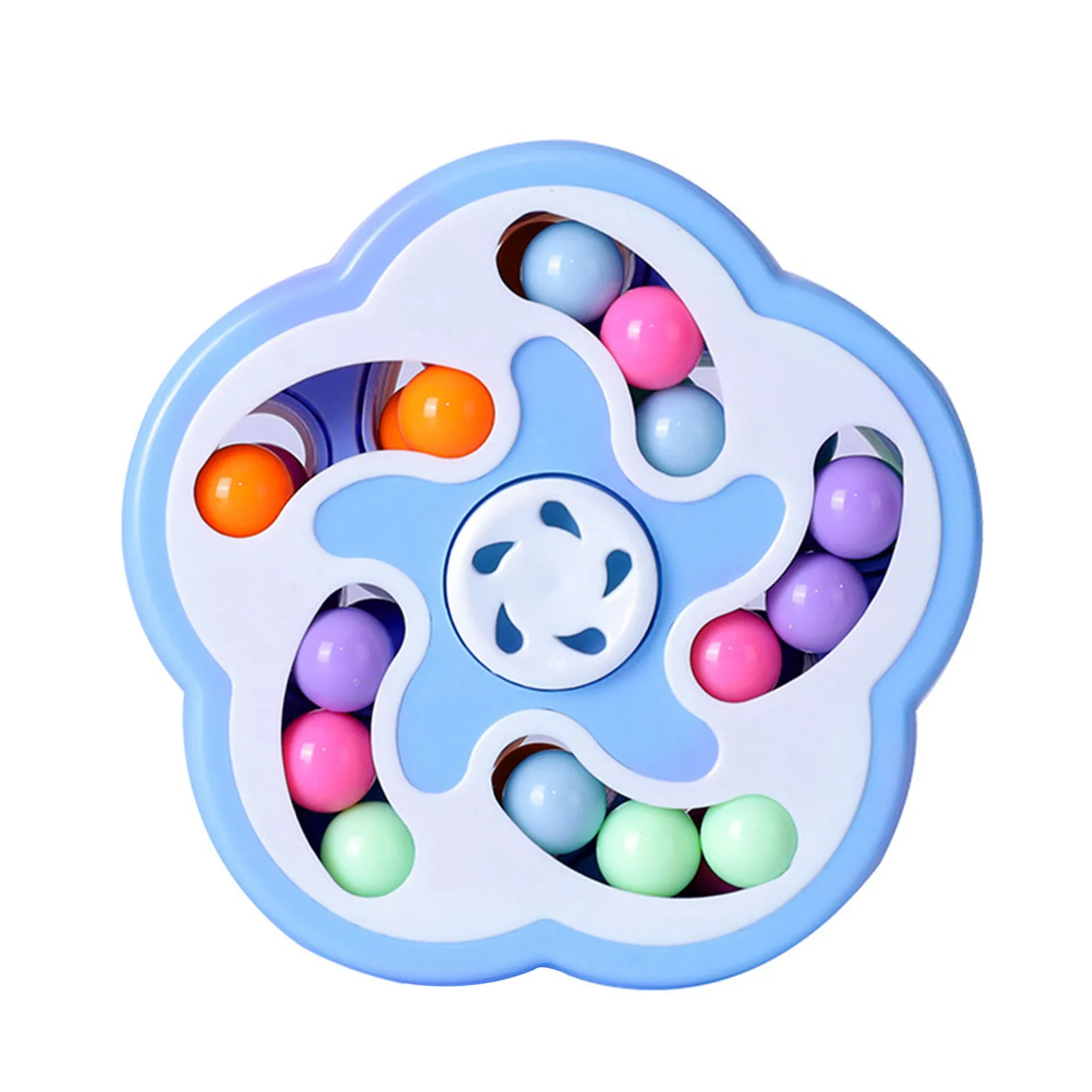 

Rotating Finger Puzzle Toy Children Beads Spinning Game Toy Sensory Toy Fingertip Spinning Top Decompress Finger Spinning Ball