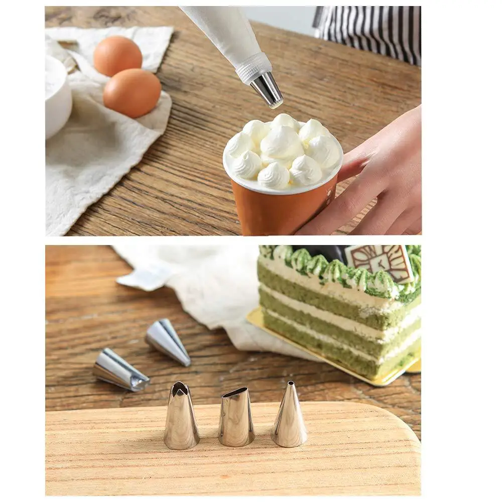 57 шт./компл. Кондитерские сопла Маффин чашка кондитерский мешок из нержавеющей