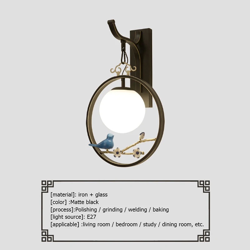 

OULALA LED Wall Sconces Indoor Modern Wall Light Fixture 220V 110V Home Decorative for Bedroom Living Room Office