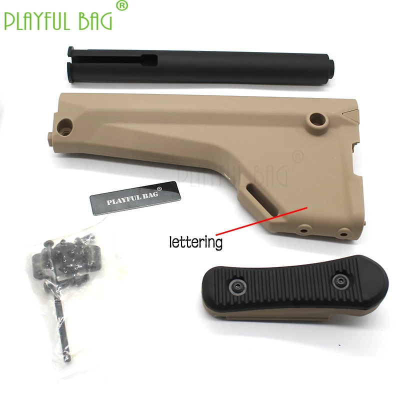 

PB Playful bag Outdoor sports special MOE style refitted SL butt suitable for water bullet gun BD556 LeHui jinming8 gen8 KA29
