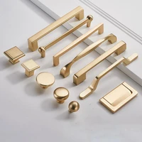 door pull furniture cabinet drawer handle metal zinc alloy gold america kitchen cupboard wardrobe closet dresser handle knob