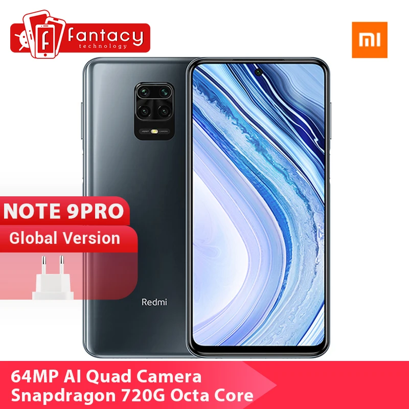 Смартфон Xiaomi Redmi Note 9 Pro 6+128ГБ | Мобильные телефоны и аксессуары