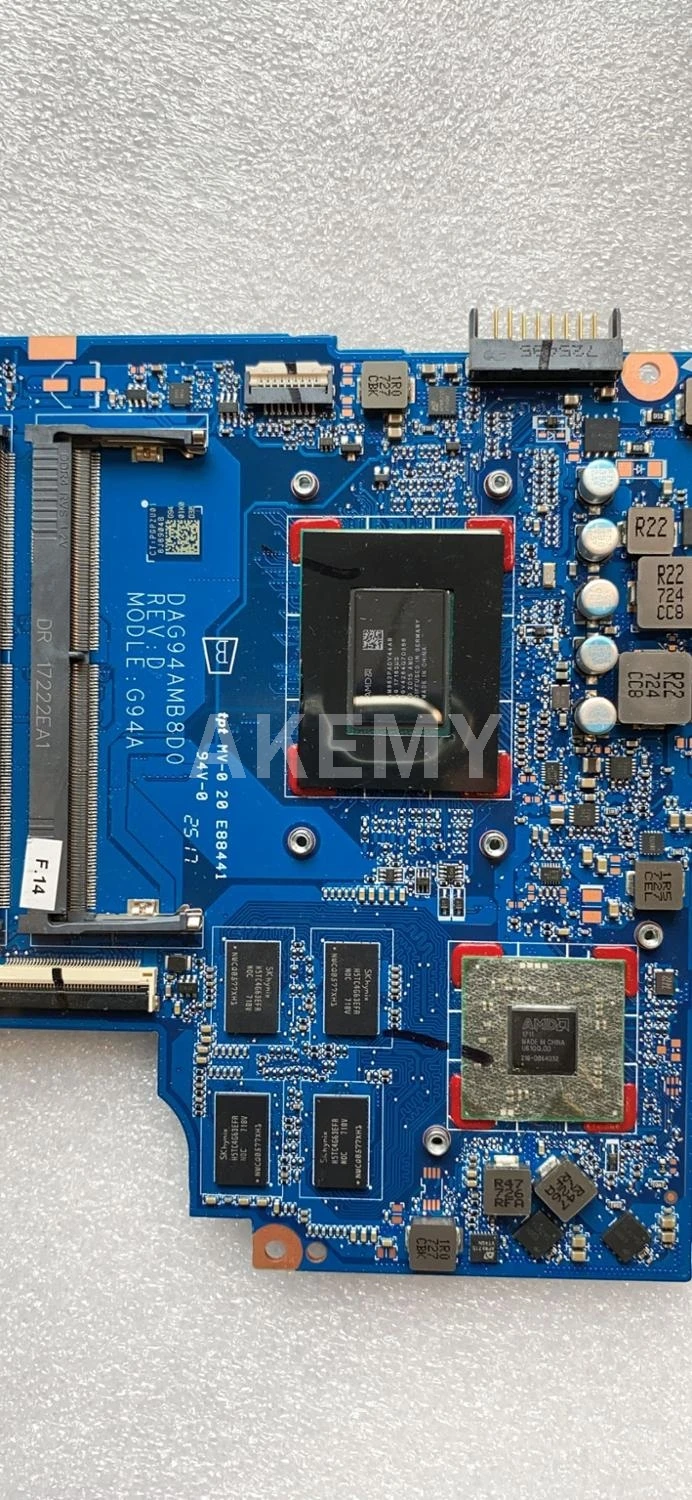 Akemy совершенно новая материнская плата для ноутбука HP Pavilion 15-CD 15Z-CD 926290-001 DAG94AMB8D0