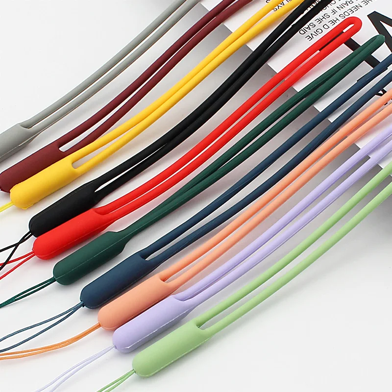 

Universal Phone Silicone Lanyard Suitable for Huawei, Samsung, Xiaomi Redmi, Apple Mobile Phones Mobile Phone Strap