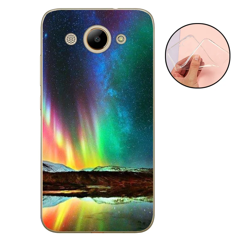 BJG22 Для Capas huawei Y7 чехол Чехол 5,5 дюймов силиконовые мягкие чехлы из ТПУ на заднюю панель Coque для huawei Y7 Y 7 Fudas сумка чехол s - Цвет: BJG22
