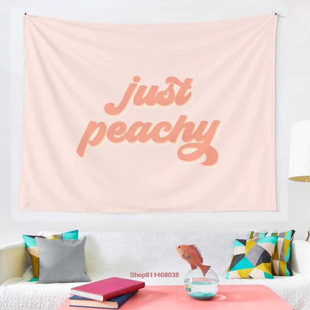 

that s just peachy tapestry Bohemian decoration wall hanging bedroom psychedelic scene starlight art home decoration