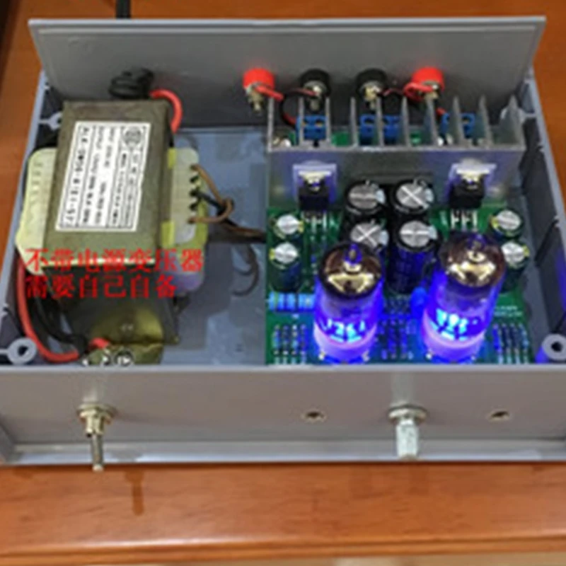 28EA 6J1 Bile Buffer Tube Preamplifier Audio Board LM1875T Power Amplifier Preamp Headphones | Электроника