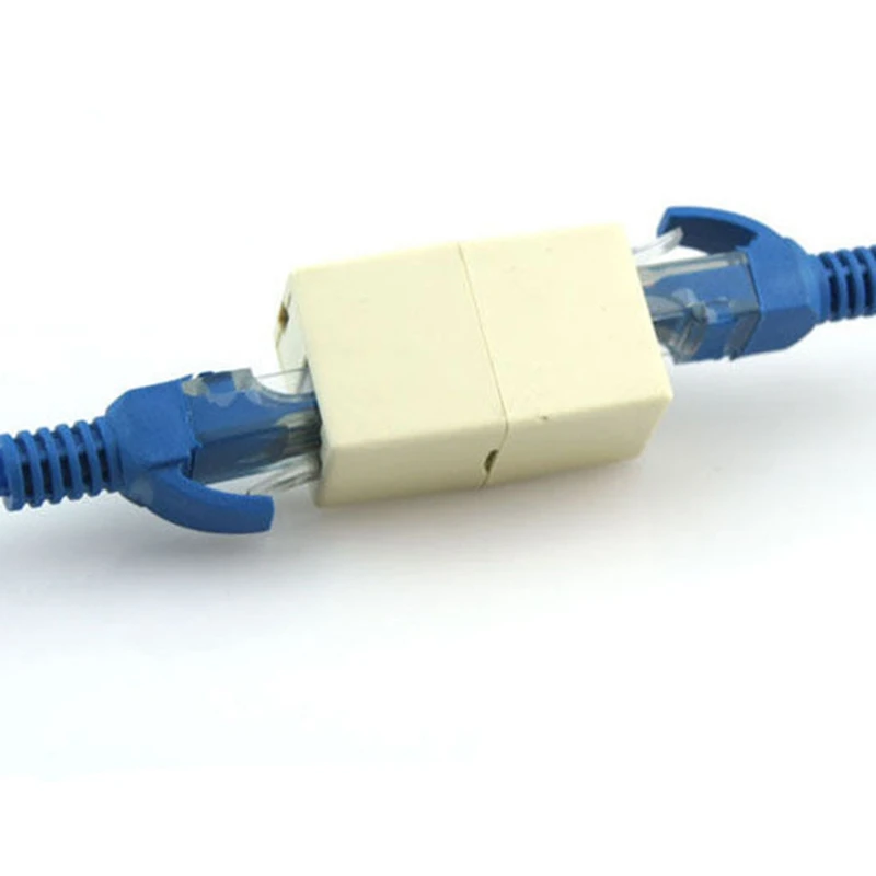 2 шт. Универсальный RJ45 Cat5 8P8C разъем соединитель муфта для расширения
