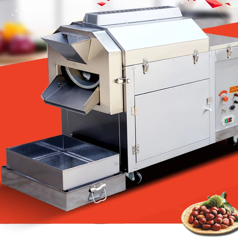 

Высококачественная многофункциональная автоматическая машина для выпечки орехов, кунжута, каштана, арахиса