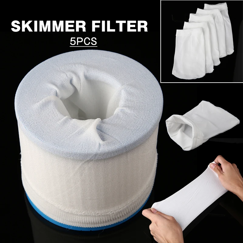 

5 шт., эластичные носки-скиммеры для бассейна