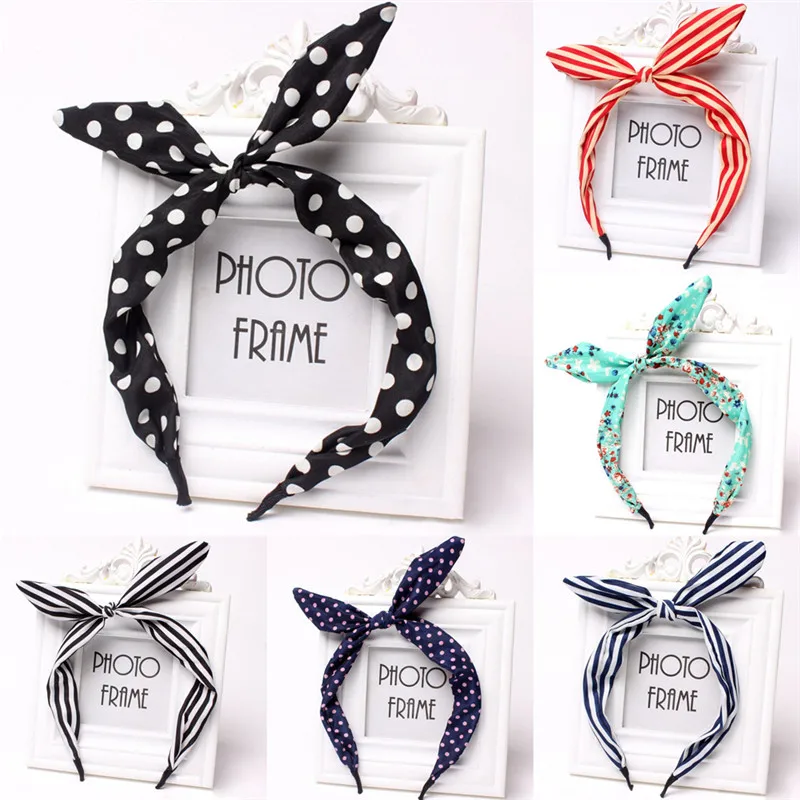 1 шт. милый Леопардовый горошек губы Печать Цветок металлическая проволока шарф