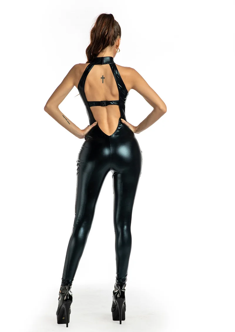 

2022 Manufacturer's New European And American Sexy Underwear Women's Ds Suit One Piece Motorcycle Suit Stage Performance Game Un