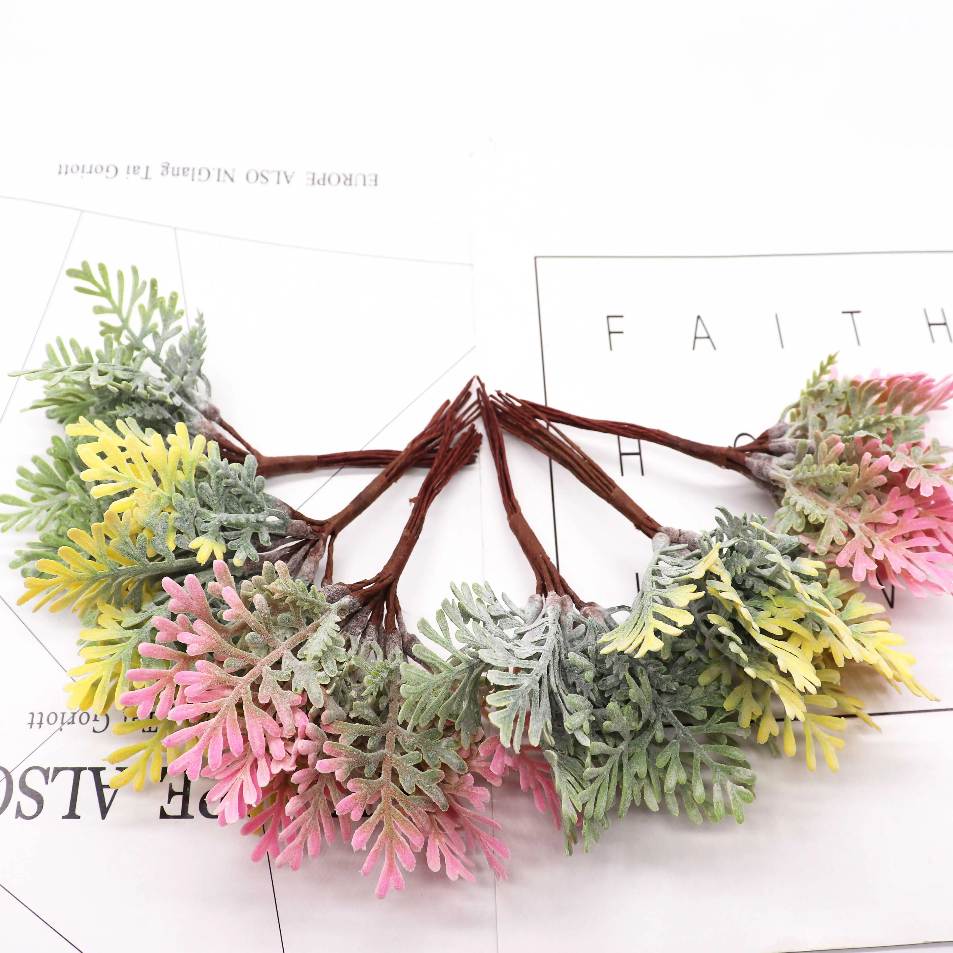 Искусственные вазы для растений 10 шт. украшения дома свадьбы Рождество венок