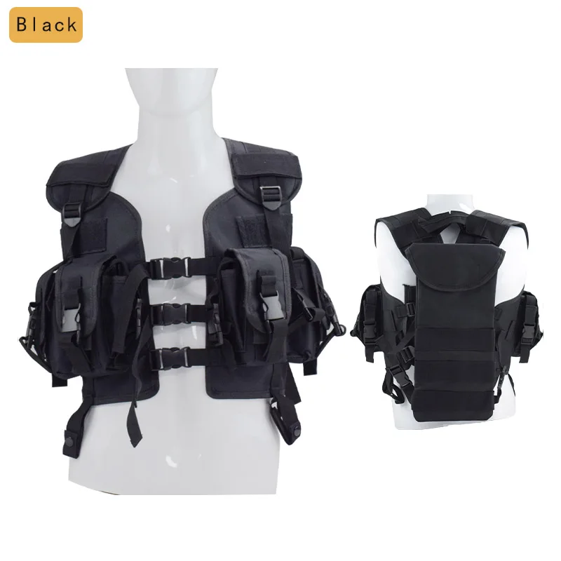 

Military Equipment Tactical Vests Army Training Combat Body Armor Men Hunting Airsoft War Game Protective Vest With Water Bag
