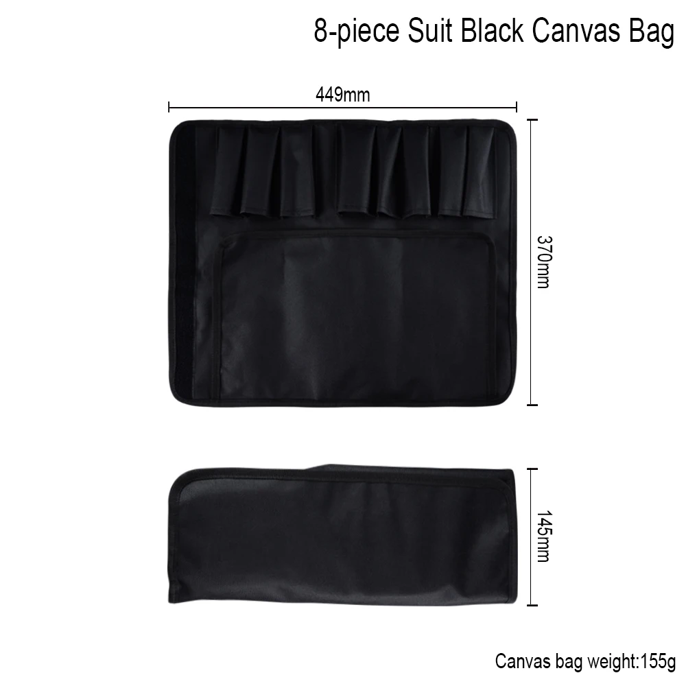 Сумка Роллер для хранения ножей из ткани Оксфорд чехол шеф повара и ножа