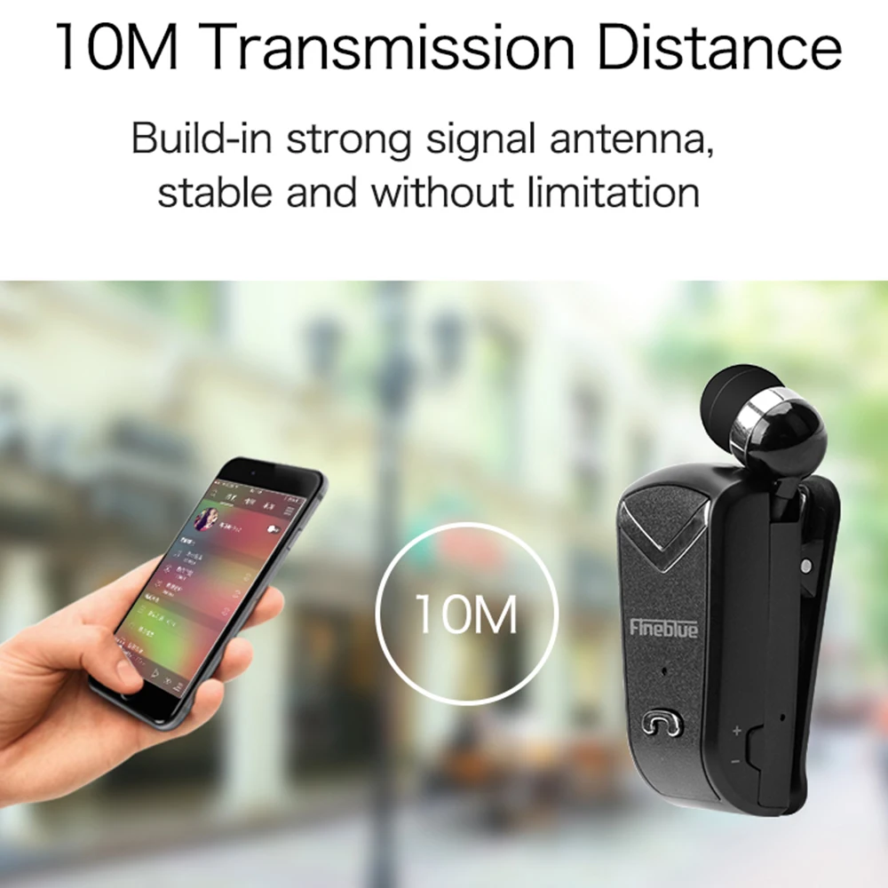 FINEBLUE F V2 Беспроводной наушники Bluetooth Handsfree гарнитура звонки напомнить numble носить