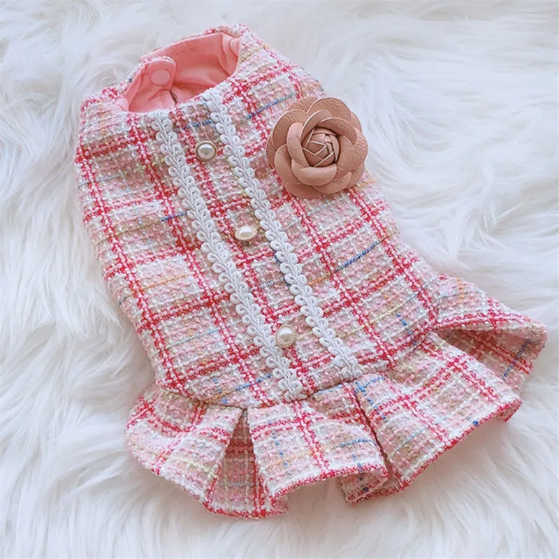 

Pet Dog Dress Winter Cat Clothing Small Dog Costume Chihuahua Puppy Yorkshire Poodle Bichon Pomeranian Schnauzer Dog Clothes