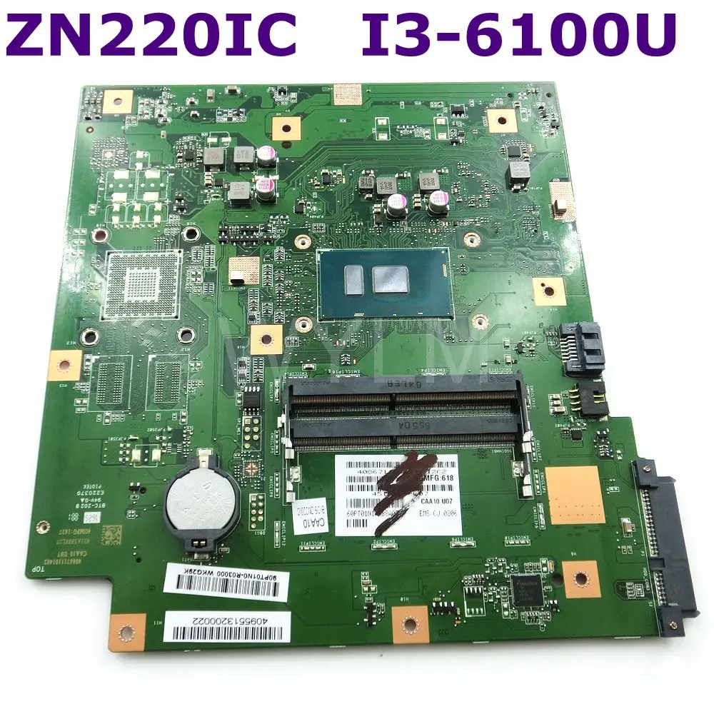 ZN220IC с I3 6100 Процессор все в одном Материнская плата ASUS рабочего 90PT01N0 R03000 100%