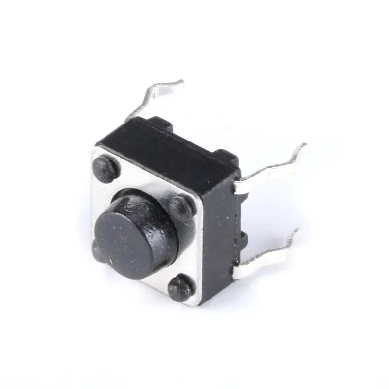 100 шт/партия Мини Микро мгновенные Тактильные Кнопочный переключатель 6*6*5 мм 4 pin