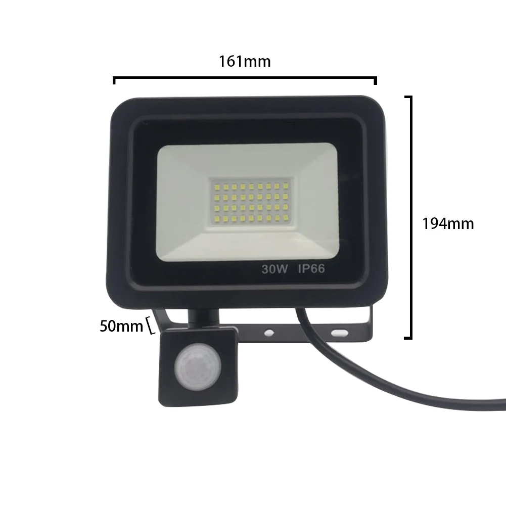 

Датчик движения для заднего двора, охранные Ландшафтные двери, светодиодный супер яркий садовый прожектор, светильник регулируемый наружн...