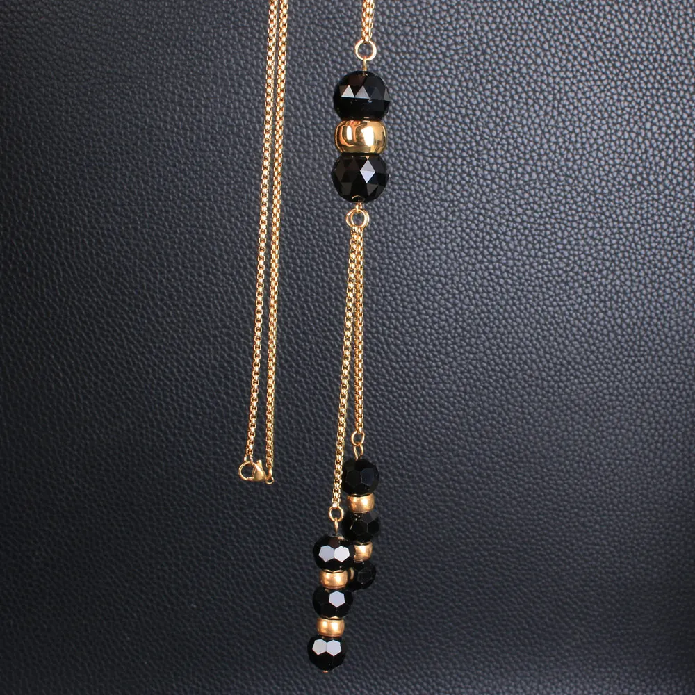 Новинка оптовая продажа длинные 650 мм Ювелирные изделия из нержавеющей стали