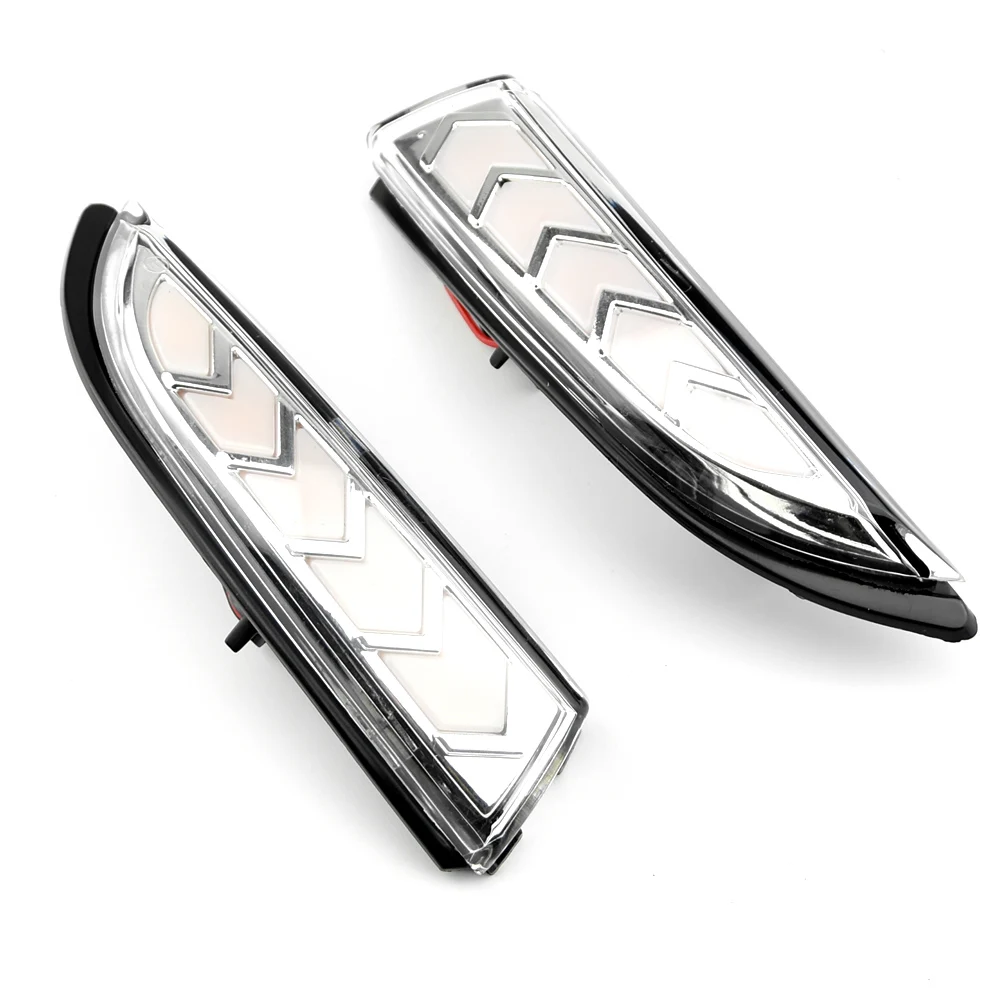 

2pcs For Ford Fiesta B-Max 2008-2017 LED Dynamic Turn Signal Light Flasher Flowing Water Blinker Flashing Light