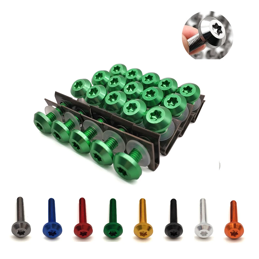 Универсальные крепежные винты для мотоцикла комплект пружинных болтов Yamaha MT 07 09