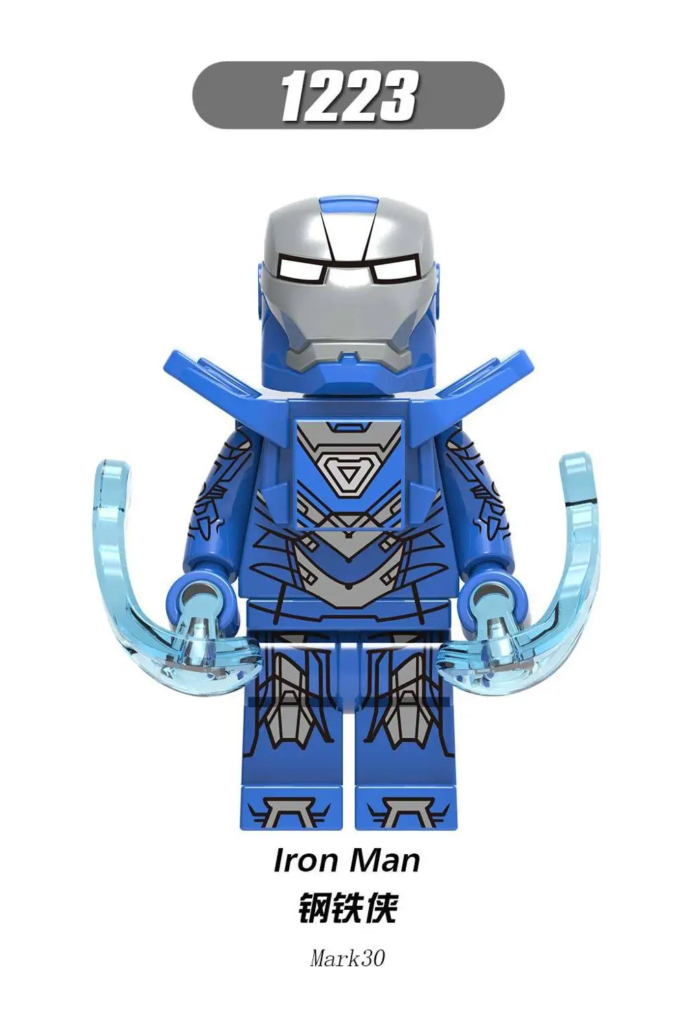 X0253 Marvel совместим с AvengersING Железный ManING серия mark Suit MK24 MK25 MK29 MK30 сборные
