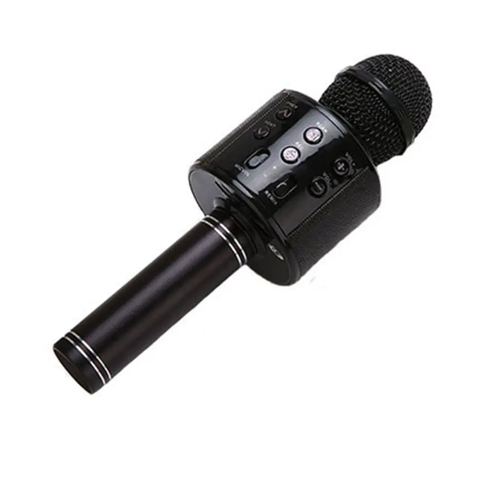 

Портативный микрофон для караоке, Bluetooth, KTV, портативный, для рождества, дня рождения, домашвечерние, WS858