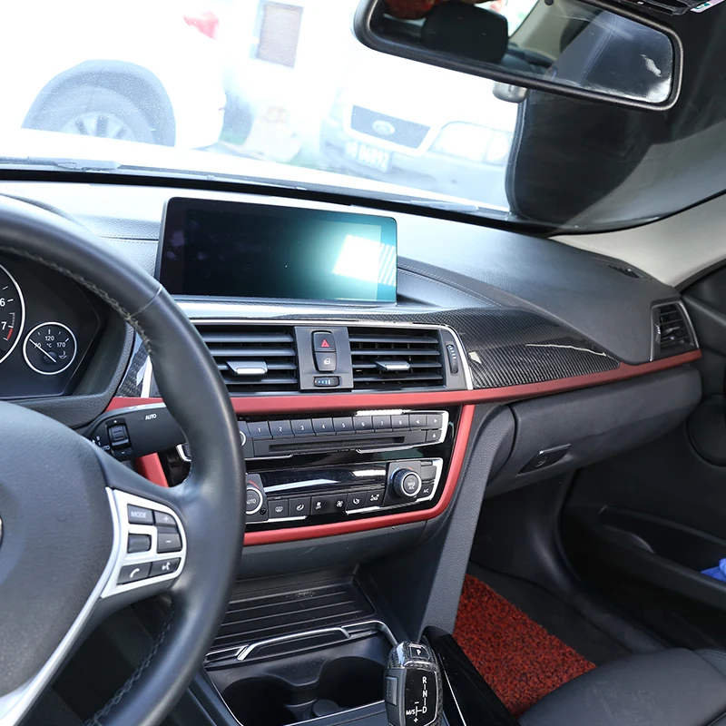 Декоративная панель центральной консоли для BMW 3 4 серии GT F30 M3 M4 2013 2019 LHD