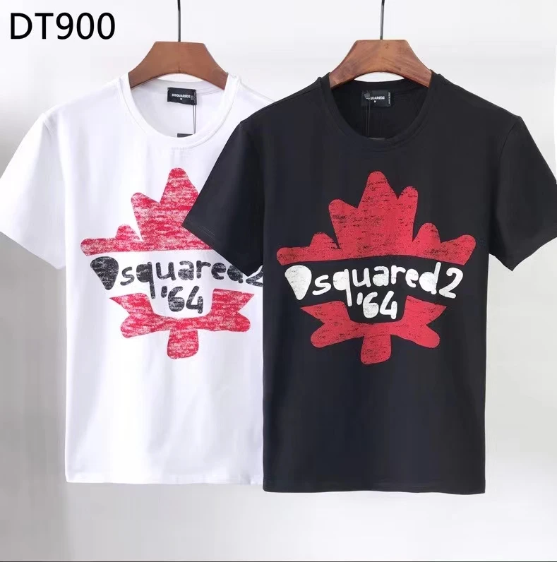

Новинка 2021, Мужская футболка DSQUARED2 с принтом в стиле High Street, DT900