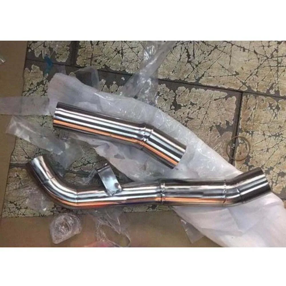 TKOSM выхлопная средняя труба для мотоцикла зажим на средней трубе CAT Eliminator Race Kawasaki