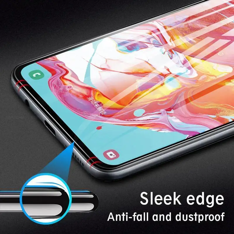 Закаленное стекло 9D для Samsung Galaxy A90 Защитная пленка экрана M30S A10S A50S A7 2018 A70 A60 A50 A40