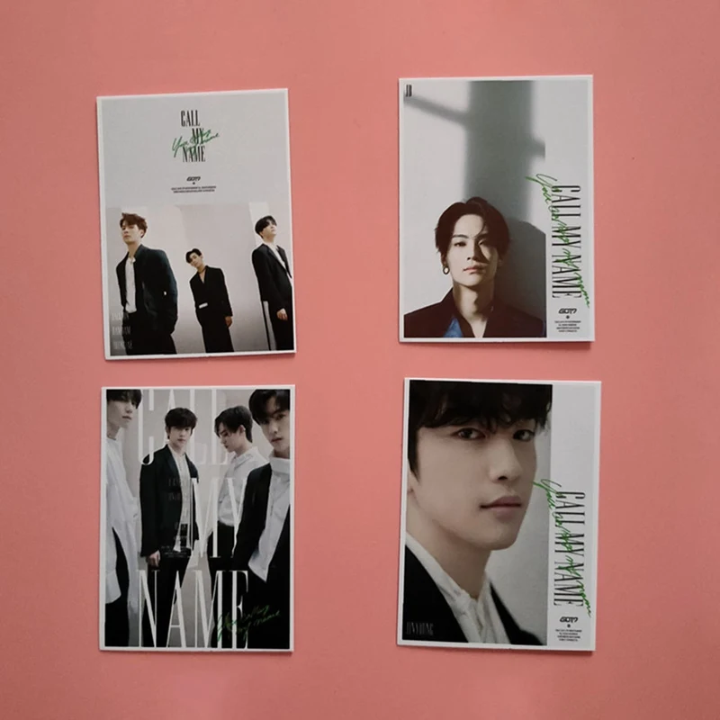 Новинка 16 шт./компл. KPOP GOT7 новый альбом для звонков с именем Фотокарточка
