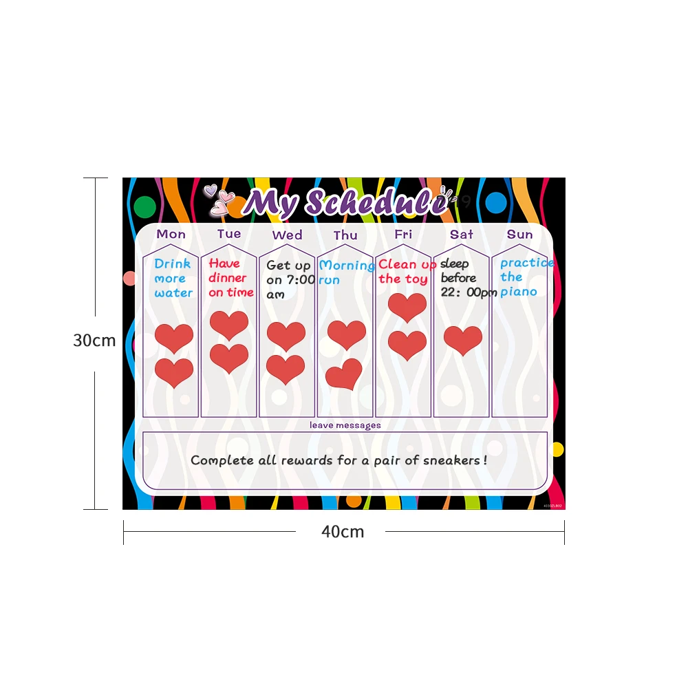 Магнитная белая доска магниты на холодильник еженедельник планировщик